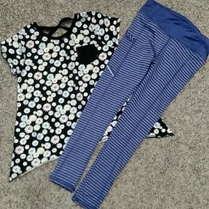 Girls shirt Sz 5T and pants Sz 4/5